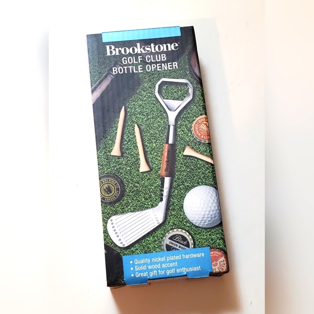 Brookstone Golf Club Bottle Opener